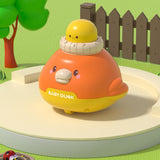 Maxbell Engineering Vehicle Push Car Activity Toy Birthday Present Pull Back Car Toy Orange