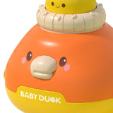 Maxbell Engineering Vehicle Push Car Activity Toy Birthday Present Pull Back Car Toy Orange