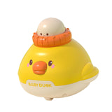 Maxbell Engineering Vehicle Push Car Activity Toy Birthday Present Pull Back Car Toy Yellow