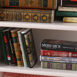Maxbell 16 Pieces Miniatures Dollhouse Books for Sewing Room Dining Room Living Room