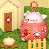 Maxbell Piggy Bank Cartoon Desktop Decoration Money Box for Children Boys Girls Kids pig