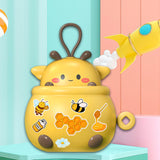 Maxbell Piggy Bank Cartoon Desktop Decoration Money Box for Children Boys Girls Kids bee