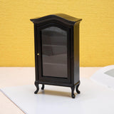 Maxbell Mini Bookcase Storage Shelf for Miniature Scene Kid Pretend Toy Fairy Garden