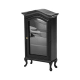 Maxbell Mini Bookcase Storage Shelf for Miniature Scene Kid Pretend Toy Fairy Garden