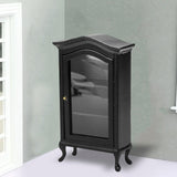 Maxbell Mini Bookcase Storage Shelf for Miniature Scene Kid Pretend Toy Fairy Garden