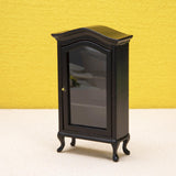 Maxbell Mini Bookcase Storage Shelf for Miniature Scene Kid Pretend Toy Fairy Garden