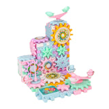 Maxbell DIY Puzzle Gear Building Toy Set for Ages 3+ Holiday Gifts Learning Activity