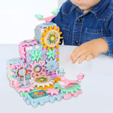 Maxbell DIY Puzzle Gear Building Toy Set for Ages 3+ Holiday Gifts Learning Activity