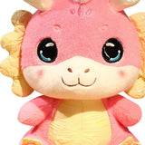 Maxbell New Year Dragon Doll Creative for Party Supplies Restaurant Birthday Present Pink
