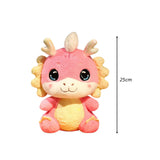 Maxbell New Year Dragon Doll Creative for Party Supplies Restaurant Birthday Present Pink