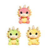 Maxbell New Year Dragon Doll Creative for Party Supplies Restaurant Birthday Present Pink