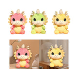 Maxbell New Year Dragon Doll Creative for Party Supplies Restaurant Birthday Present Pink