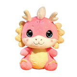 Maxbell New Year Dragon Doll Creative for Party Supplies Restaurant Birthday Present Pink