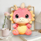 Maxbell New Year Dragon Doll Creative for Party Supplies Restaurant Birthday Present Pink