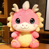 Maxbell New Year Dragon Doll Creative for Party Supplies Restaurant Birthday Present Pink