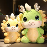 Maxbell New Year Dragon Doll Creative for Party Supplies Restaurant Birthday Present Yellow
