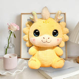 Maxbell New Year Dragon Doll Creative for Party Supplies Restaurant Birthday Present Yellow