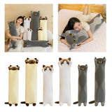 Maxbell Plush Kitty Cushion Lovely Birthday Present Durable Cat Stuffed Throw Pillow Beige 50cm