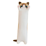 Maxbell Plush Kitty Cushion Lovely Birthday Present Durable Cat Stuffed Throw Pillow White 70cm
