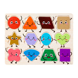 Maxbell Montessori Geometric Shape Sorting Toy Kids Valentines Gifts for 3 4 5 Kids