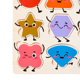 Maxbell Montessori Geometric Shape Sorting Toy Kids Valentines Gifts for 3 4 5 Kids