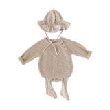 Maxbell Kids Jumpsuit with Hat Socks Comfortable for Chinese New Year Autumn Outdoor