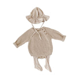 Maxbell Kids Jumpsuit with Hat Socks Comfortable for Chinese New Year Autumn Outdoor