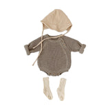 Maxbell Kids Jumpsuit with Hat Socks Comfortable for Chinese New Year Autumn Outdoor