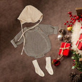 Maxbell Kids Jumpsuit with Hat Socks Comfortable for Chinese New Year Autumn Outdoor