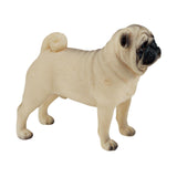 Maxbell Miniature Chinese Shar Pei Crafts PVC Simualtion Dog Figurine for Dog Lovers