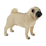 Maxbell Miniature Chinese Shar Pei Crafts PVC Simualtion Dog Figurine for Dog Lovers