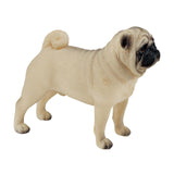 Maxbell Miniature Chinese Shar Pei Crafts PVC Simualtion Dog Figurine for Dog Lovers