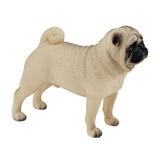 Maxbell Miniature Chinese Shar Pei Crafts PVC Simualtion Dog Figurine for Dog Lovers