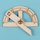 Maxbell DIY Handmade Angle Ruler Small Inventions Education Model for Kids Classroom