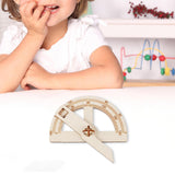 Maxbell DIY Handmade Angle Ruler Small Inventions Education Model for Kids Classroom