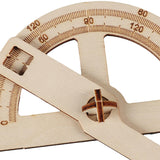Maxbell DIY Handmade Angle Ruler Small Inventions Education Model for Kids Classroom