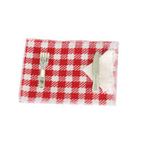 Maxbell 1/12 Scale Dollhouse Placemat Tableware Dining Table Mat DIY Scene Accessory