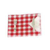 Maxbell 1/12 Scale Dollhouse Placemat Tableware Dining Table Mat DIY Scene Accessory