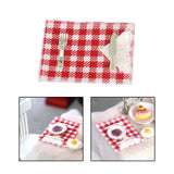 Maxbell 1/12 Scale Dollhouse Placemat Tableware Dining Table Mat DIY Scene Accessory