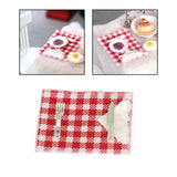 Maxbell 1/12 Scale Dollhouse Placemat Tableware Dining Table Mat DIY Scene Accessory