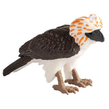 Maxbell Philippine Eagle Toy Figure Realistic Eagle Figurines for Cognitive Toy Kids