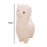 Maxbell Alpaca Stuffed Animals Ornament Companions Toy Children's Toy Plush Toy Doll White 45cm
