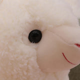 Maxbell Alpaca Stuffed Animals Ornament Companions Toy Children's Toy Plush Toy Doll White 45cm