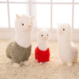 Maxbell Alpaca Stuffed Animals Ornament Companions Toy Children's Toy Plush Toy Doll White 45cm