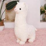 Maxbell Alpaca Stuffed Animals Ornament Companions Toy Children's Toy Plush Toy Doll White 45cm