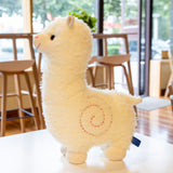 Maxbell Alpaca Stuffed Animals Ornament Companions Toy Children's Toy Plush Toy Doll White 45cm
