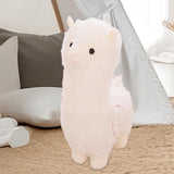 Maxbell Alpaca Stuffed Animals Ornament Companions Toy Children's Toy Plush Toy Doll White 65cm