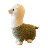 Maxbell Alpaca Stuffed Animals Ornament Companions Toy Children's Toy Plush Toy Doll Green 45cm