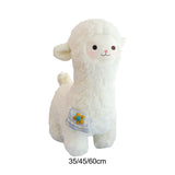 Maxbell Alpaca Stuffed Animals Doll Bedtime Sleep for Livingroom Preschool Festivals 35cm