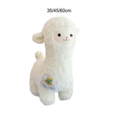 Maxbell Alpaca Stuffed Animals Doll Bedtime Sleep for Livingroom Preschool Festivals 35cm